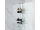 METAFORM MYLINE závesná sprchová polička 288x605x168mm, nerez lesk