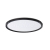 KANLUX AZPO stropné LED svietidlo, priemer 290mm, 18,5W, 3000/4000/6000K, IP54, čierna mat