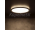 KANLUX AZPO stropné LED svietidlo, priemer 290mm, 18,5W, 3000/4000/6000K, IP54, čierna mat