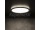 KANLUX AZPO stropné LED svietidlo, priemer 420mm, 22W, 3000/4000/6000K, IP54, čierna mat