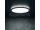 KANLUX AZPO stropné LED svietidlo, priemer 420mm, 22W, 3000/4000/6000K, IP54, čierna mat
