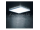 KANLUX AZPO stropné LED svietidlo, 300x300mm, 17,5 W, 3000/4000/6000K, IP54, biela