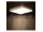KANLUX AZPO stropné LED svietidlo, 420x420mm, 22W, 3000/4000/6000K, IP54, biela