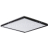 KANLUX AZPO stropné LED svietidlo, 420x420mm, 22W, 3000/4000/6000K, IP54, čierna mat