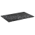Sapho LOREA Rockstone doska 81x1,2x52,5cm, black attica