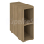Sapho CIRASA skrinka spodná policová 20x52x46cm, dub Cuneo