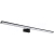 Sapho CHICAGO MAX LED svietidlo, 780x120mm, 15W, 230V, IP44, plast, čierna mat
