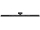 Sapho CHICAGO MAX LED svietidlo, 780x120mm, 15W, 230V, IP44, plast, čierna mat