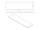 Sapho LOREA Rockstone doska 191x1,2x52,5cm, biela mat