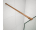 Polysan ESCA COPPER MATT jednodielna sprchová zástena do priestoru, Marron, 1200 mm