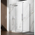 Gelco SPIRIT univerzálny rohový sprchový kút 140x80x200 cm Posuvné dvere Číre/Chróm