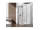 Gelco SPIRIT BLACK univerzálny rohový sprchový kút 140x100x200 cm Posuvné dvere sklo Číre