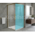 Gelco LUXOR GOLD MATT sprchové posuvné dvere pre rohový vstup 80x200 cm sklo Číre