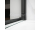 Gelco SPIRIT BLACK sprchové posuvné dvere dvere do niky 110x200 cm sklo Číre