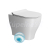 GSI TONO WC misa stojaca, Geniusflush, 36x53cm, spodný/zadný odpad, biela dual-mat