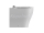 GSI TONO WC misa stojaca, Geniusflush, 36x53cm, spodný/zadný odpad, biela dual-mat