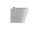 GSI TONO WC misa stojaca, Geniusflush, 36x53cm, spodný/zadný odpad, cenere dual-mat