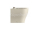 GSI TONO WC misa stojaca, Geniusflush, 36x53cm, spodný/zadný odpad, creta dual-mat