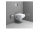 Aqualine SPAZIA závesná WC misa 34x53cm, biela