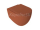Isvea INFINITY závesná WC misa, Rimless, 36,5x53cm, terracotta