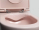 Isvea INFINITY závesná WC misa, Rimless, 36,5x53cm, ružová Salmon