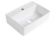Bruckner ZIPSER keramické umývadielko 43x32cm, biela