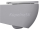 Isvea INFINITY závesná WC misa, Rimless, 36,5x53cm, stone grey