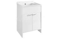 Aqualine Plastová výlevka so skrinkou 58x38 cm, vrátane sifónu