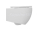 Isvea INFINITY závesná WC misa, Rimless, 36,5x53cm, matná biela