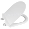 Aqualine CARLO WC sedátko, SLIM Soft Close, Easy Take, biela
