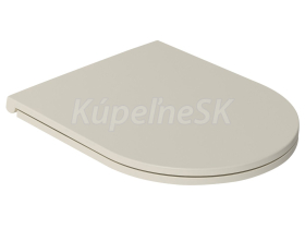 Isvea INFINITY WC sedátko SLIM, Soft Close, Easy Take, Ivory