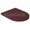 Isvea INFINITY WC sedátko SLIM, Soft Close, Easy Take, matná maroon Red