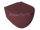 Isvea INFINITY WC sedátko SLIM, Soft Close, Easy Take, matná maroon Red
