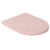 Isvea INFINITY WC sedátko SLIM, Soft Close, Easy Take, ružová Salmon