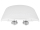 Aqualine HYGIE WC sedátko, Soft Close, biela