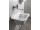 Aqualine AQUALINE 35 nástenná drezová batéria, rozteč 100mm, ploché ramienko 160mm, chróm