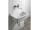 Aqualine AQUALINE 35 nástenná drezová batéria, rozteč 100mm, ploché ramienko 160mm, chróm