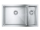 Grohe Drezy - Drez K700, 76x45 cm, kefovaná nerezová 31575SD1