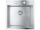 Grohe Drezy - Drez K800, 52x51 cm, s automatickým odtokom, kefovaná nerezová