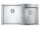 Grohe Drezy - Drez K700, 86x50 cm, kefovaná nerezová 31855SD0