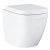 Grohe Euro Ceramic - Stojace WC s doskou SoftClose, Rimless, Triple Vortex, alpská biela