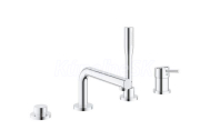 Grohe Concetto - Batéria na okraj vane, 4-otvorová inštalácia, chróm 19576002