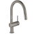 Grohe Minta - Drezová batéria s vyťahovacou spŕškou, kefovaný Hard Graphite 32321AL2