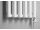 Sapho PILON vykurovacie teleso 196x1800mm, so 6 háčikmi, biela mat