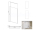 BESCO ICON GRAFIT Walk-In sprchový kút 110x200 cm sklo Číre