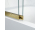 HOPA EASY SLIDE GOLD NEW vaňová zástena 100x150 cm sklo Číre