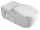 CERASTYLE HANDICAP závesná WC misa predĺžená, Rimless, 37x70 cm, biela