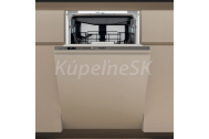 Whirlpool WH6IA10BS7L0 vstavaná umývačka riadu plne integrovaná 45 cm Nerez
