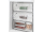 Whirlpool WHK2 5322 B4E vstavaná kombinovaná chladnička Zinc Metal