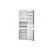 Whirlpool WHK2 5292 B4E vstavaná kombinovaná chladnička Zinc Metal